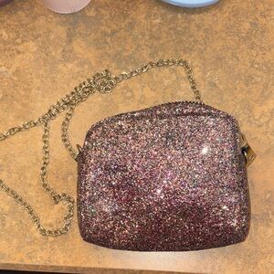 Charming Charlie Sparkling Multicolor Crossbody Bag - label ripped on one side